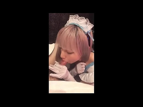 ❤️ 日本偶像 [mayuka]，法國女僕服裝，第 1 部分，口交和用乳液混蛋 ❤❌ 自製色情 在 zh-tw.com-porn-mz.ru